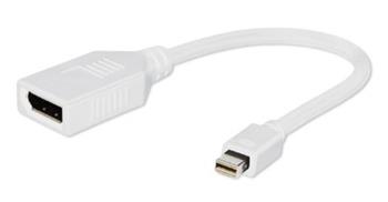 GEMBIRD Redukce miniDisplayport - Displayport (M/F) bílá