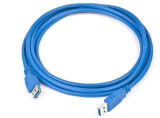 Gembird USB 3.0 kabel A-A prodlužovací 1.8m, modrý