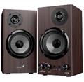GENIUS SP-HF520BT, 2.0, Bluetooth, 20W reproduktory tmavě hnědé