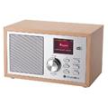 GoGEN DAB 620 BTCS, DAB+ rádio hnědý/stříbrný
