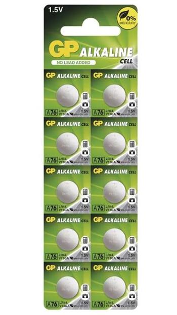 GP A76 (LR44) baterie 10ks