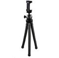 Hama stativ 'FlexPro 3v1' pro fotoaparáty, GoPro kamery a smartphone, 27 cm, černý
