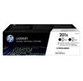 HP 201X 2-pack High Capacity Black LJ Toner Cartridge, CF400XD