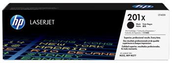 HP 201X High Capacity Black LJ Toner Cartridge, CF400X