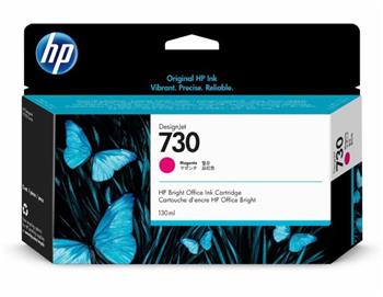 HP 730 130-ml Magenta Ink Cartridge P2V63A