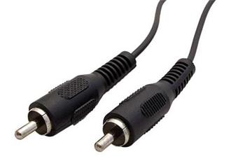 Kabel propojovací cinch M/M, mono, 10m