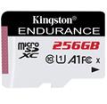 Kingston paměťová karta 256GB Endurance microSDXC UHS-I C10 A1 (čtení/zápis: 95/45MB/s)