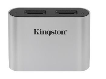 Kingston USB3.2 Gen1 Workflow Dual-Slot microSDHC/SDXC UHS-II Card Reader