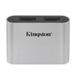 Kingston USB3.2 Gen1 Workflow Dual-Slot microSDHC/SDXC UHS-II Card Reader