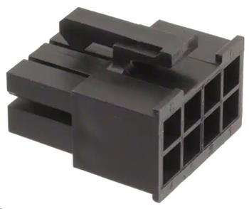 Konektor Molex na kabel 8-pin F black