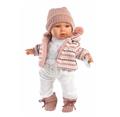 Llorens BABY JULIA - realistická panenka se zvuky a měkkým látkovým tělem 42406