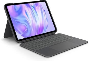 Logitech Combo Touch pouzdro s US klávesnicí pro iPad Pro 13' (M4) grafitové