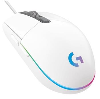 Logitech G102 2nd Gen LIGHTSYNC Gaming Mouse - WHITE - USB