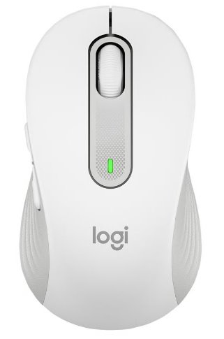 Logitech Wireless Mouse M650 M Signature, white