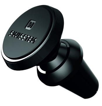 MAGNETICKÝ DRŽÁK DO VENTILACE AUTA SWISSTEN S-GRIP AV-M9 ČERNÝ