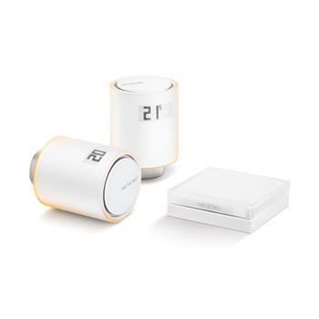 Netatmo Radiator Valves starter pack - Sada 2x termostatická bezdrátová hlavice+Relé+přislušenství