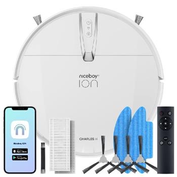 Niceboy ION Charles i4 White, robotický vysavač