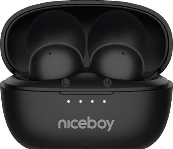 Niceboy Podsie 4 POP, sluchátka černá