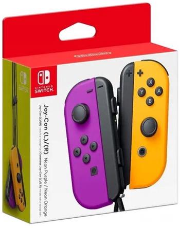 Nintendo Switch Joy-Con Pair Neon Purple/Neon Orange