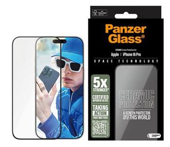 PanzerGlass Ceramic Apple iPhone 16 Pro s instalačním rámečkem