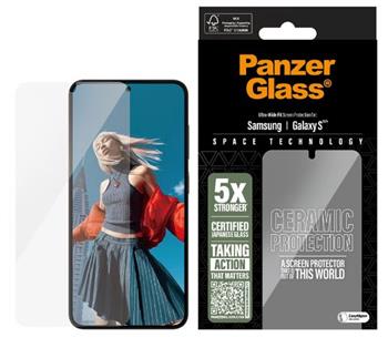 PanzerGlass Ceramic Samsung Galaxy S25/S24 s instalačním rámečkem