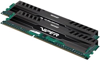 Patriot RAM DDR3 16GB (2x8GB) PC3-12800 1600MHz Viper III Black Mamba-series 10-10-10-27