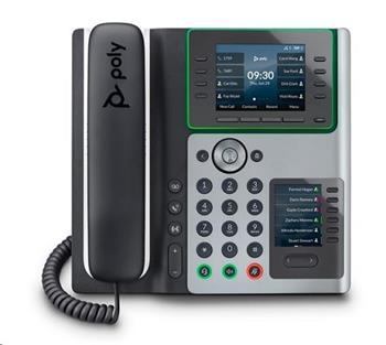 Poly Edge E450 IP telefon, PoE