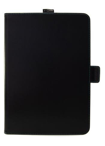 Pouzdro pro 10,1" tablety FIXED Novel se stojánkem a kapsou pro stylus, PU kůže, černé