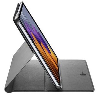 Pouzdro se stojánkem Cellularline Folio pro Samsung Galaxy Tab S9, černé