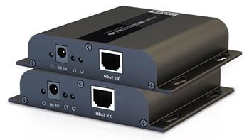 PremiumCord 4K HDMI extender na 120m přes LAN, over IP, HDBitT