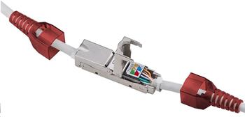 PremiumCord Beznástrojový propojovací box pro kabely Cat.6, stíněný