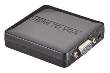 PremiumCord HDMI elektronický konvertor na rozhraní VGA+audio khcon-35
