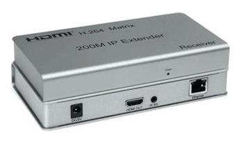 PremiumCord HDMI matrix extender na 200m, over IP, pro počítačovou síť