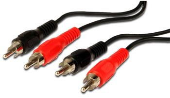 PremiumCord Kabel 2x CINCH-2x CINCH M/M 5m