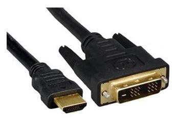 PremiumCord kabel, DVI-D M/ HDMI M, 5m