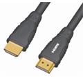 PremiumCord Kabel HDMI A - HDMI A M/M 25m zlac. kon.,verze HDMI 1.3b