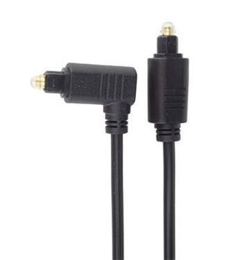 PremiumCord Kabel Toslink - Toslink 90°, tloušťka kabelu:4.0mm, délka 2m