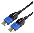 PremiumCord Ultra High Speed HDMI 2.1 optický kabel 8K@60Hz 4K@120Hz 15m zlacený
