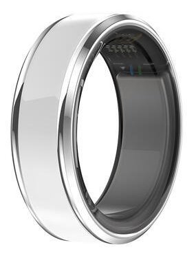 Prsten CUBE1 Smart Ring bílý vel. 10