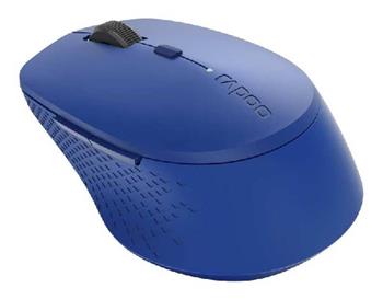 Rapoo M300 Silent Multi-mode bezdrátová myš, modrá