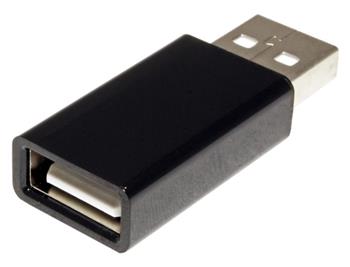 Roline Adaptér USB A(M) - USB A(F), bez dat - data blocker