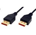 Roline DisplayPort kabel v.1.4 (HBR3), DP(M) - DP(M), tenký, 1,5m
