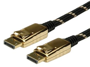 Roline Gold DisplayPort kabel, DP(M) - DP(M), 7,5m