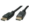 Roline GREEN DisplayPort kabel v.1.4 (HBR3, 8K@30Hz), DP(M) - DP(M), TPE, černý, 5m