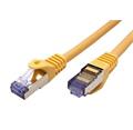 Roline S/FTP patchkabel kat. 6a, Component Level, 1,5m, LSOH, žlutý