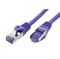 Roline S/FTP patchkabel kat. 6a, Component Level, 5m, LSOH, fialový