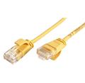 Roline UTP slim patchkabel kat. 6a, LSOH, 0,5m, žlutý