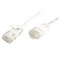 Roline UTP slim patchkabel kat. 6a, LSOH, 2m, bílý
