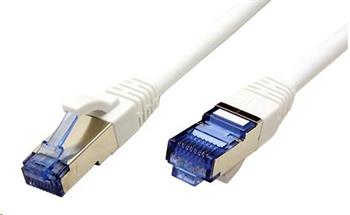 S/FTP patchkabel kat. 6a, LSOH, 7m, bílý