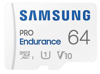 Samsung micro SDXC 64GB PRO Endurance + SD adaptér